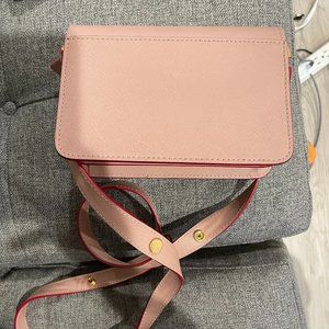Marni Medium Pink Trunk Leather Shoulder Bag
